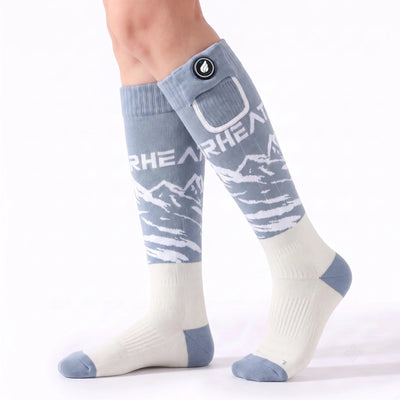 Heat-Transfer Arch Support Heated ski Socks 06
