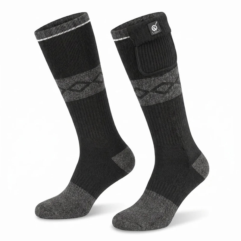 Load image into Gallery viewer, Savior Men Women 7.4V Mobile Warming Heated Socks 01
