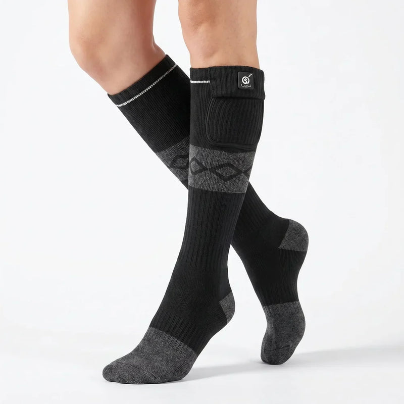 Load image into Gallery viewer, Savior Men Women 7.4V Mobile Warming Heated Socks 06
