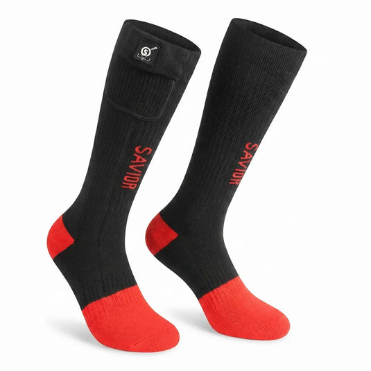 Savior Men Women 7.4V Battery Operated Heated Socks 01