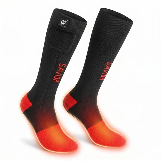 Savior Men Women 7.4V Battery Operated Heated Socks 02