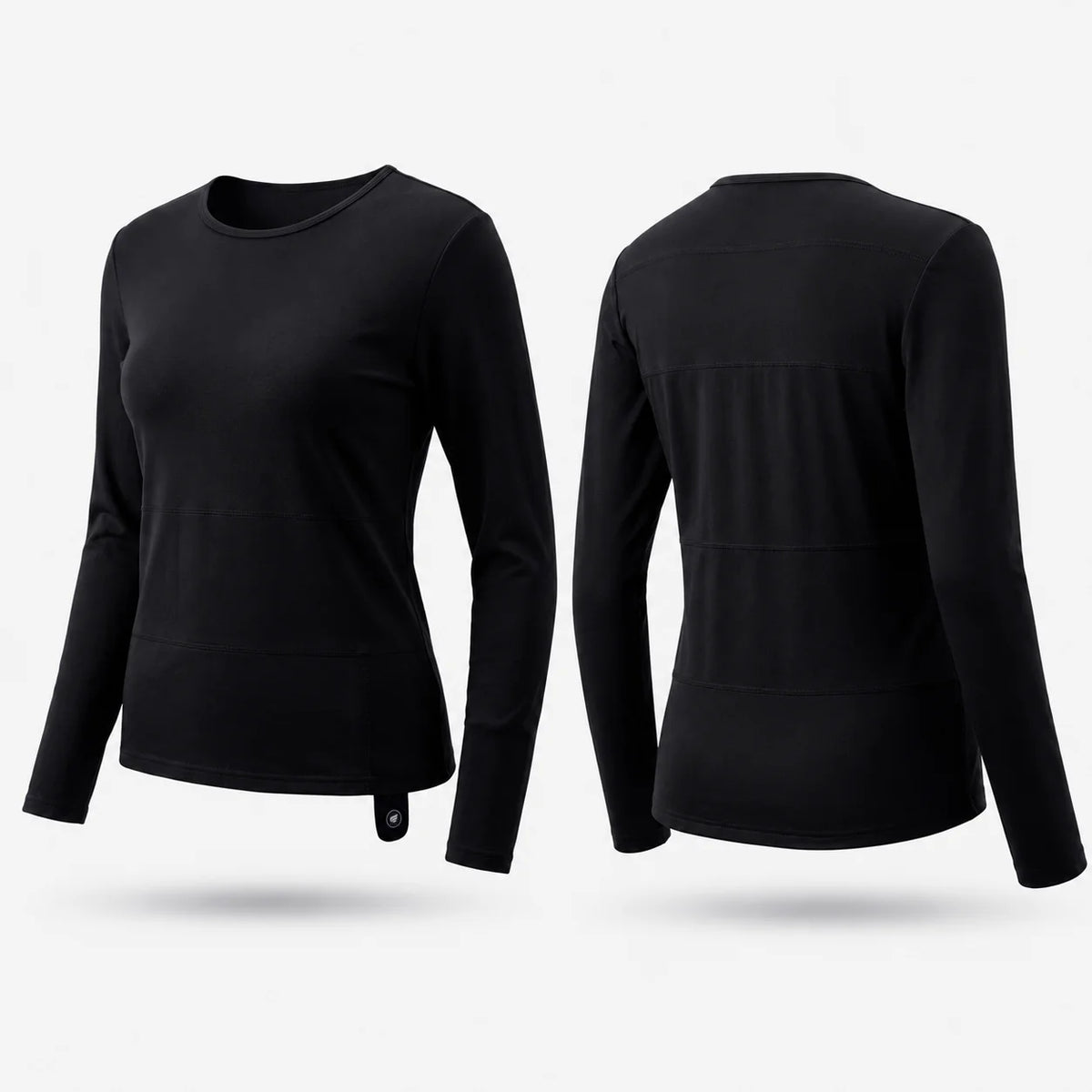 Women's Soft Wool-Blend Heated Base Layer Top 02