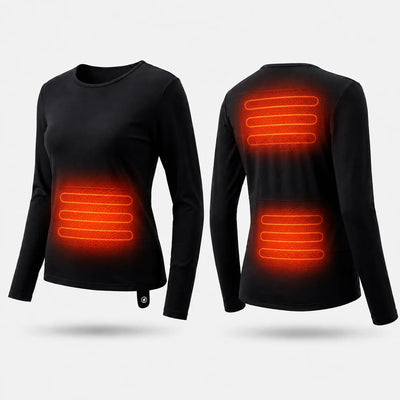 Women's Soft Wool-Blend Heated Base Layer Top 03