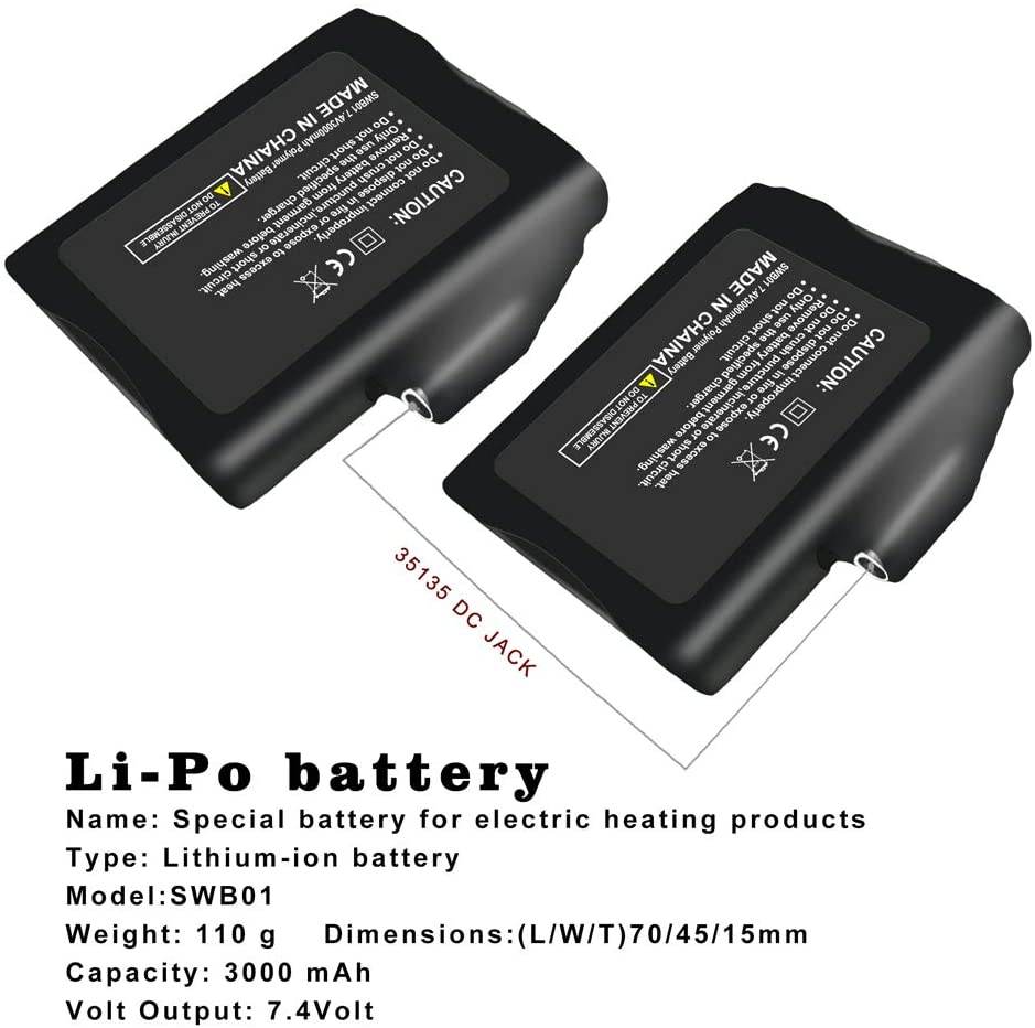 (Extra Spare Battery)Lithium Ion Battery - Savior Heat UK Official Store
