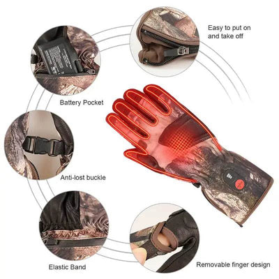 Outlets - Savior Camo Heated Gloves For Hunting - Savior Heat UK Official Store
