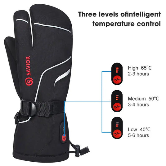 heated gloves temperature adjustment